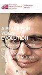 Mobile Screenshot of escueladeyogaonline.com